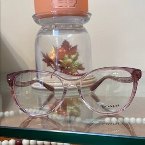 Coach Lavender Eyeglasses
